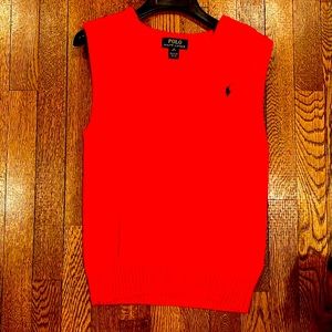 Ralph Lauren Boys Cable Knit Sweater Vest